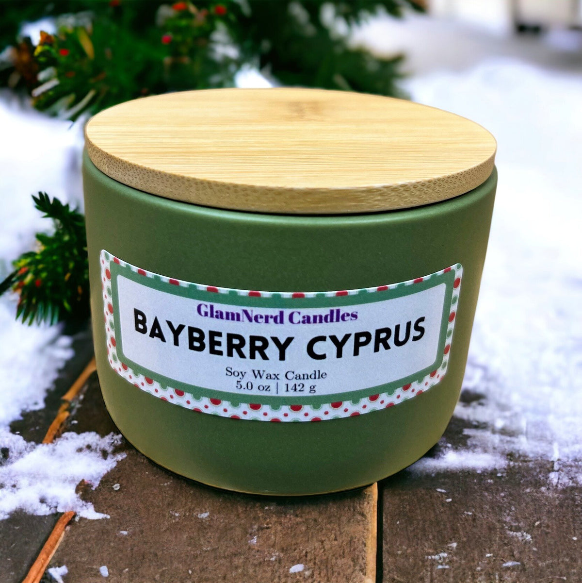 Bayberry Cypress Candle