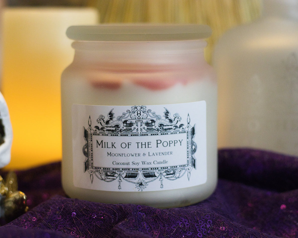 Milk of the Poppy Candle