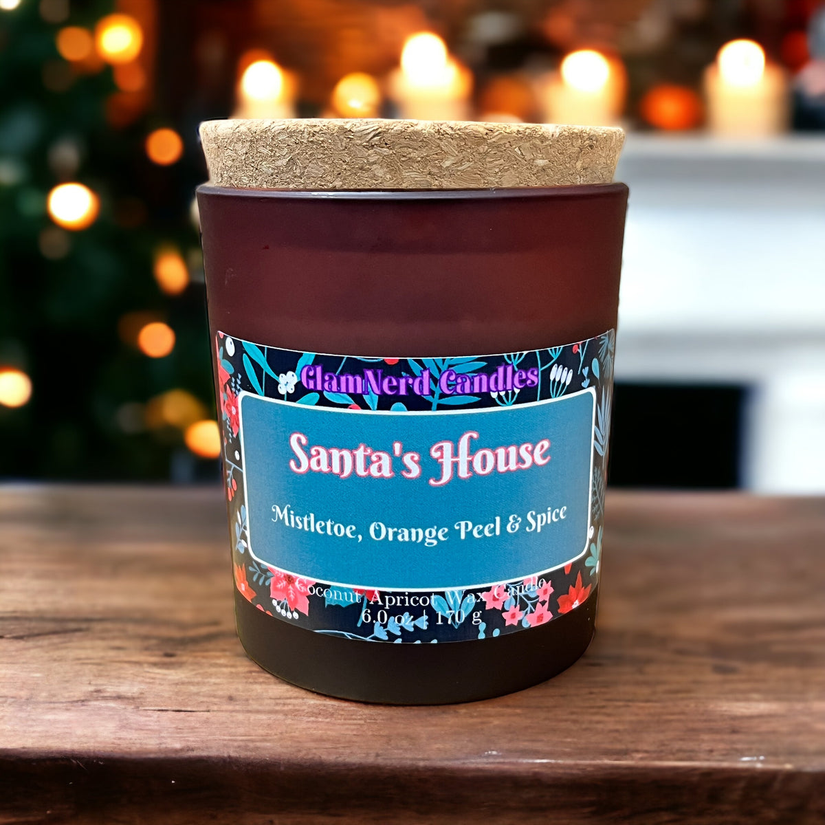 Santa’s House Candle