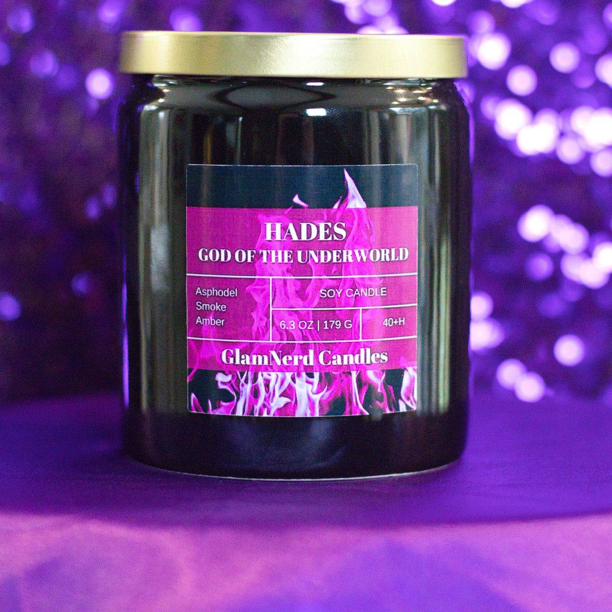 Hades - God of the Underworld Candle