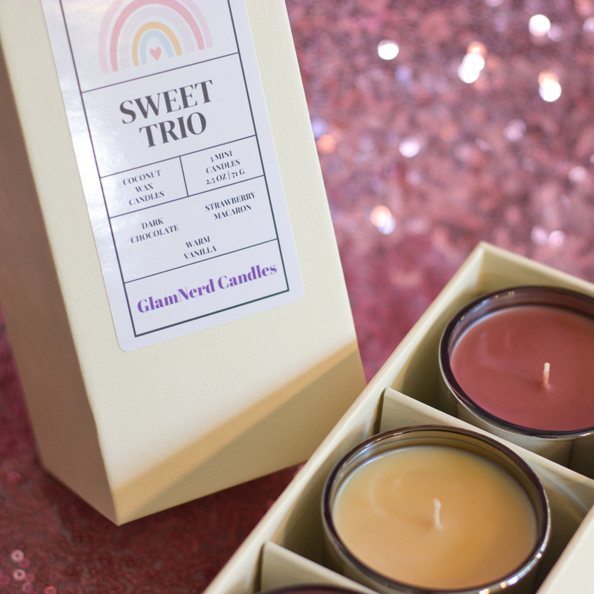 Sweet Trio Candle Set